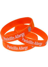Penicillin allergy alert bracelet — protect every member of your family