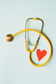 Person checking heart rate — living with atrial fibrillation and wearing a medical alert bracelet