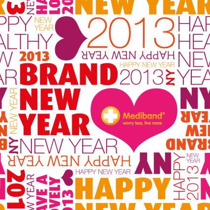 Happy New Year from Mediband — start the year with a medical alert bracelet