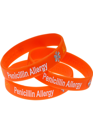 Penicillin allergy alert bracelet — protect every member of your family