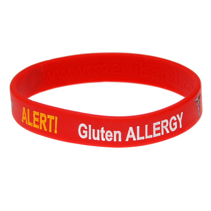 Gluten Allergy Bracelet — Coeliac Disease Medical Alert ID