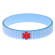 Reversible medical ID band in multiple colours ideal for kids and active lifestyles.