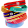 Bright reversible silicone medical alert bracelet bundle with custom engraving by Mediband.