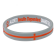 Diabetes Insulin Dependent - Silver Stripe Reversible Medical Bracelet