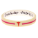 Cream Cross - Reversible Write On Medical Bracelet