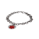 Stainless Steel Round Pendant Bracelet - Blank