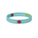 Designer Anaphylaxis Turquoise Stripe Medical Alert Bracelet