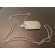 Stainless Steel Dog Tag Obsidian Red
