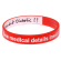 Diabetes - Red Reversible Write On Medical Bracelet