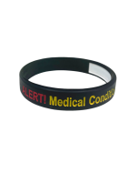 Write-On Medical Alert Mediband - Black