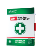 WM1 Workplace First Aid Kit Wallmount - Plastic Case