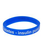 Diabetes on Insulin Pump Medical Bracelet
