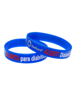 Diabetes Alert - Spanish / Portuguese Medical Bracelet