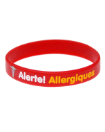 Allergy Alert - French Medical Bracelet