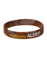 Anaphylaxis Alert Camouflage Medical ID Bracelet