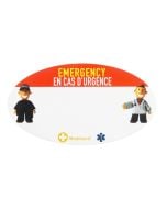 Kid's Travel Stickers - French/English