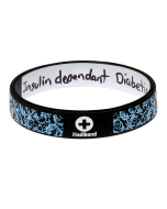 Floral - Reversible Write On Medical Bracelet