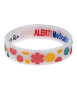 Bubbles - Reversible Write On Medical Bracelet