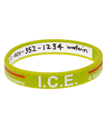 Neon ICE - Reversible Write On Medical Bracelet