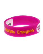 Kid's Write On Travel ID Bracelet - Rose