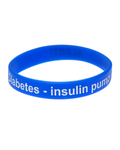 Diabetes on Insulin Pump Medical Bracelet
