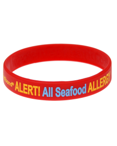 Seafood Allergy Medical Bracelet