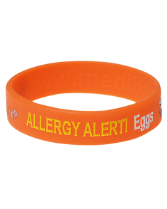 Egg Allergy Medical Bracelet