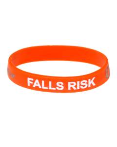Fall Risk Bracelet — Orange Medical Alert Wristband