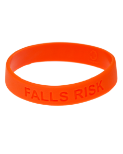 Falls Risk Alert Debossed Bracelet