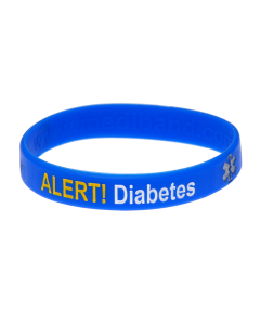 Non Insulin Dependent Diabetes Medical Alert ID Bracelet