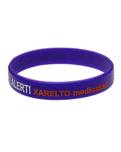 Xarelto Medicated Medical Bracelet