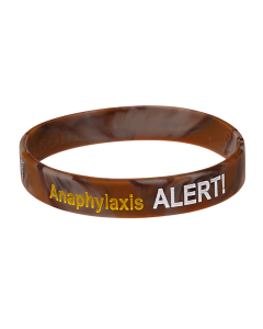 Anaphylaxis Alert Camouflage Medical ID Bracelet