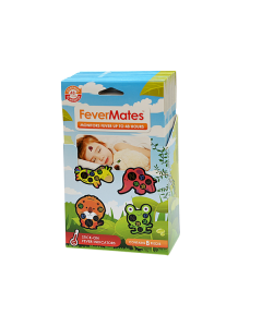 Fevermates - Stick On Thermometers Temperature Indicator 8 Pieces in Display Unit (contains 12 units)