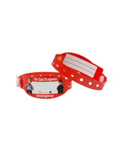 Kids Travel Wristbands - French