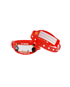 Kids Travel Wristbands - German