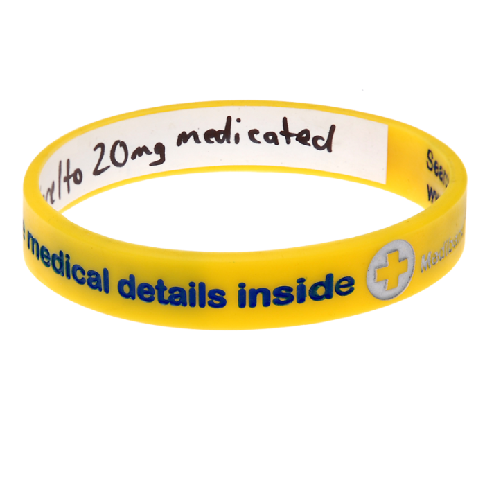 Medical Condition - Reversible Write On Medical Bracelet