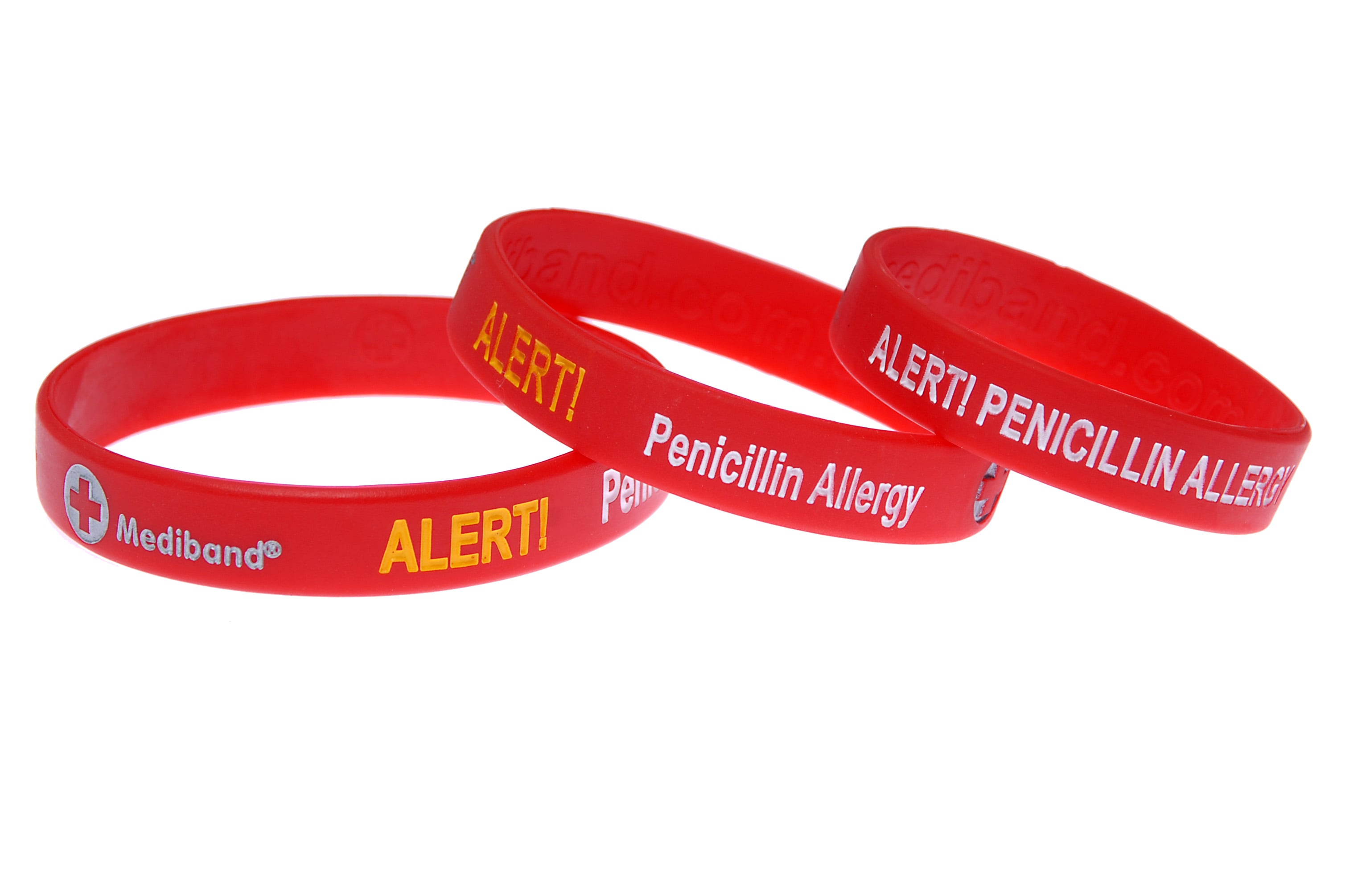 Penicillin allergy pack medical ID bracelet