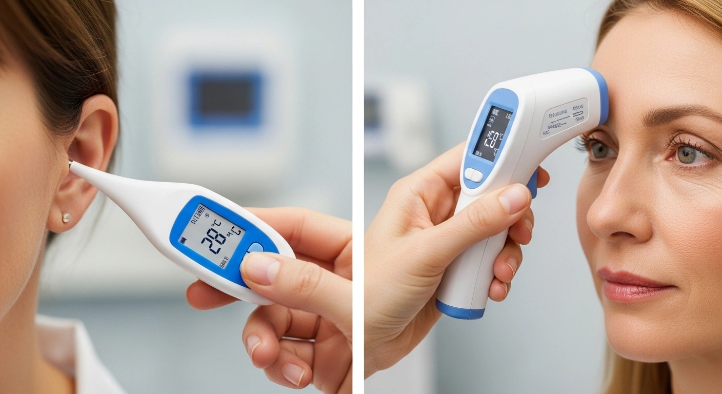 Ear vs Forehead Thermometers