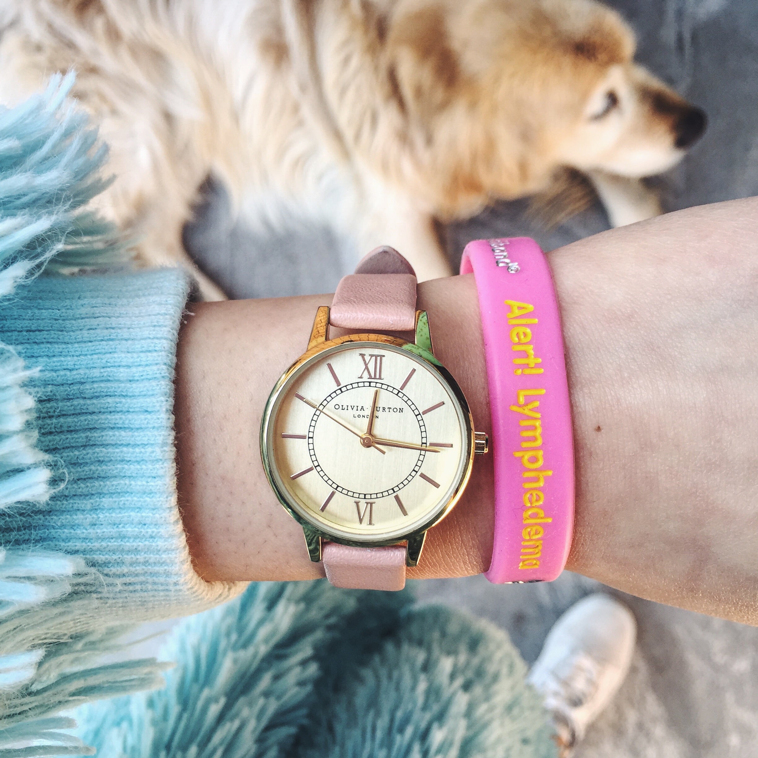 Lymphedema awareness — protecting the affected limb with a medical alert bracelet