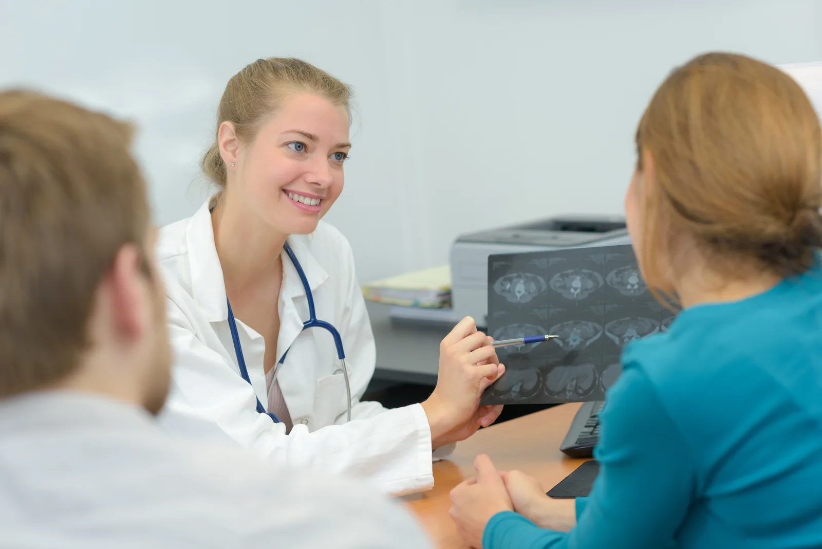 Person improving health condition with medical support and healthy habits