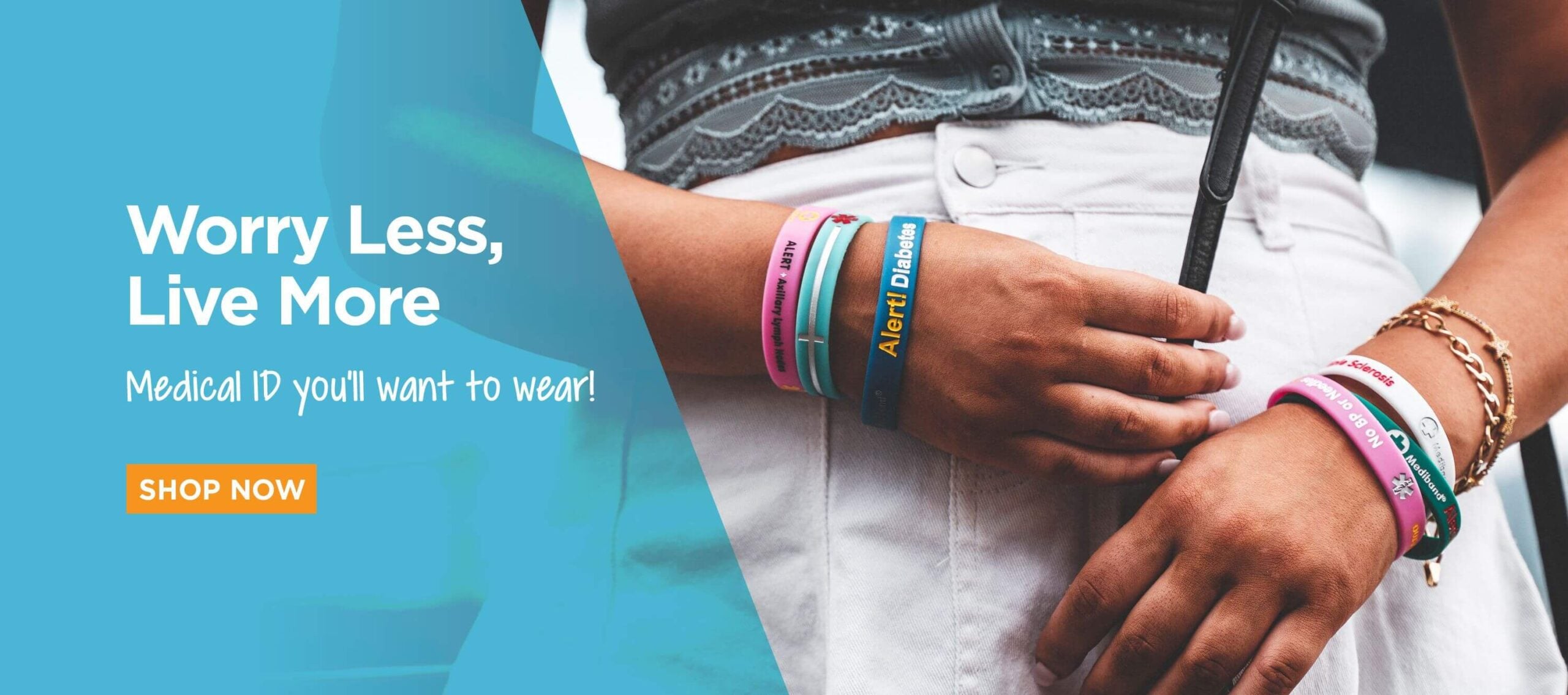 Mediband — worry less, live more medical alert jewellery