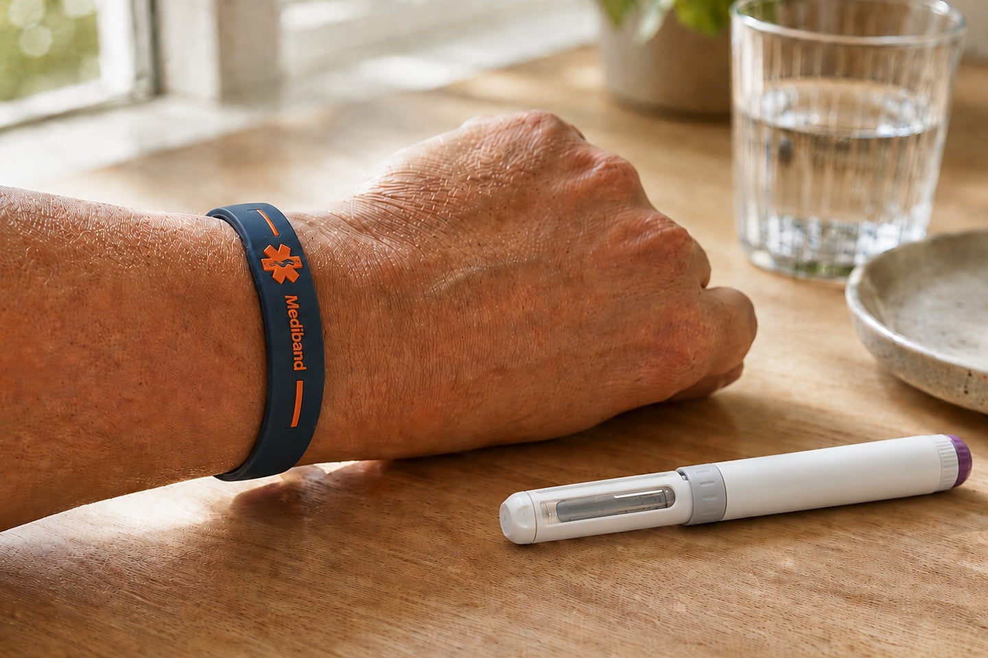 GLP 1 medical id mediband