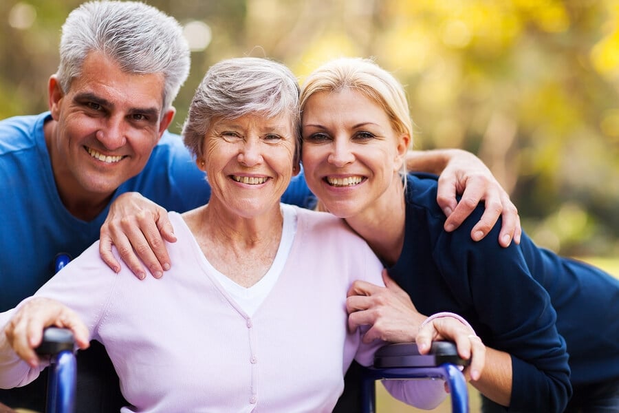 Mid-age couple living with diabetes