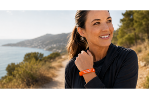 Mediband silicone medical ID bracelet for diabetes
