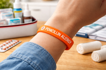 Medical Allergy Bracelet for People with Severe Food Allergies