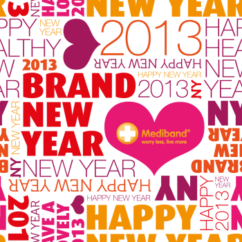 Happy New Year from Mediband — start the year with a medical alert bracelet