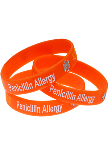 Penicillin allergy alert bracelet — protect every member of your family