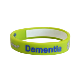 Dementia medical alert wristband — identification for dementia patients — Mediband