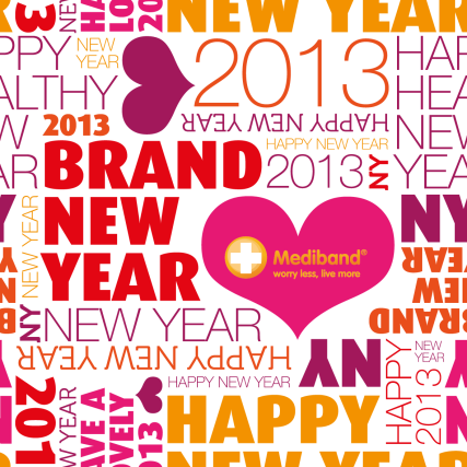 Happy New Year from Mediband — start the year with a medical alert bracelet
