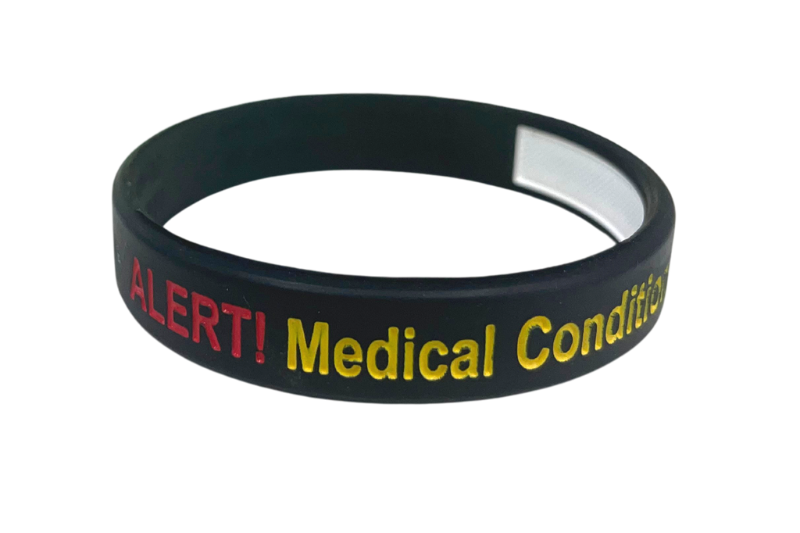 Black Write-On Bracelet